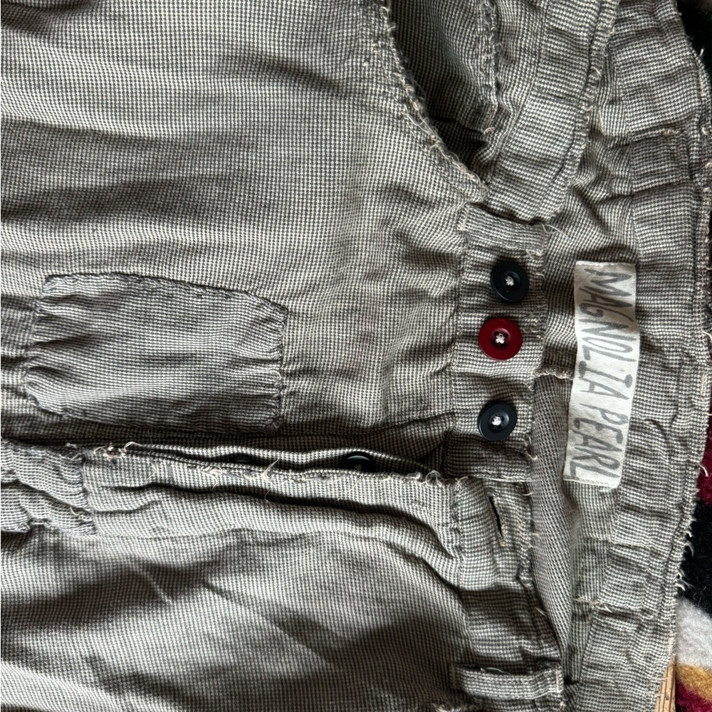 Magnolia pearl patch work pants size 10